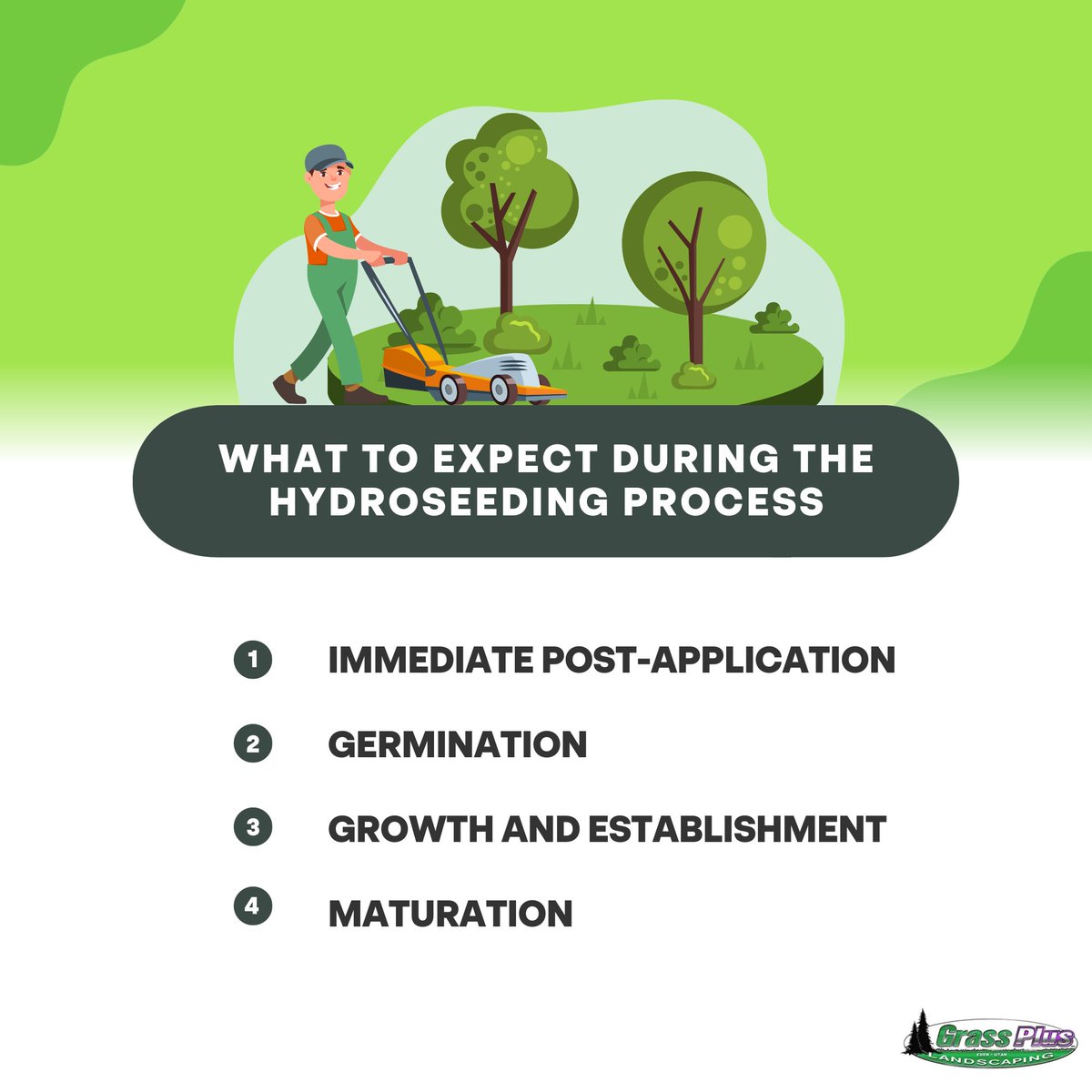 Achieve lush, green grass in no time with hydroseeding. Our latest blog post covers hydroseeding growth time, from benefits to process. 🌱🌿 

zurl.co/UJxC 

#hydroseeding #landscaping #lawnmaintenance #greengrass #outdoorliving #yardmakeover #landscapingcompany