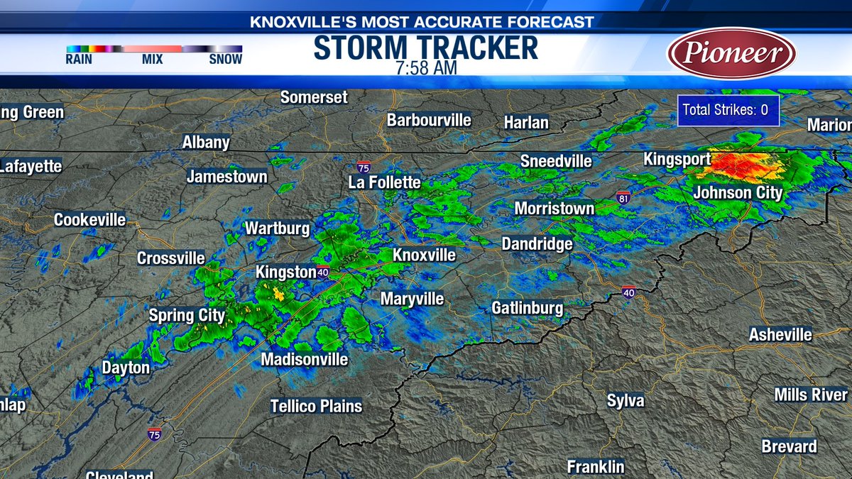 Here is an updated look at Storm Tracker 6 Radar. Are you seeing any light rain this morning? Let me know below! #TNwx #WATEwx