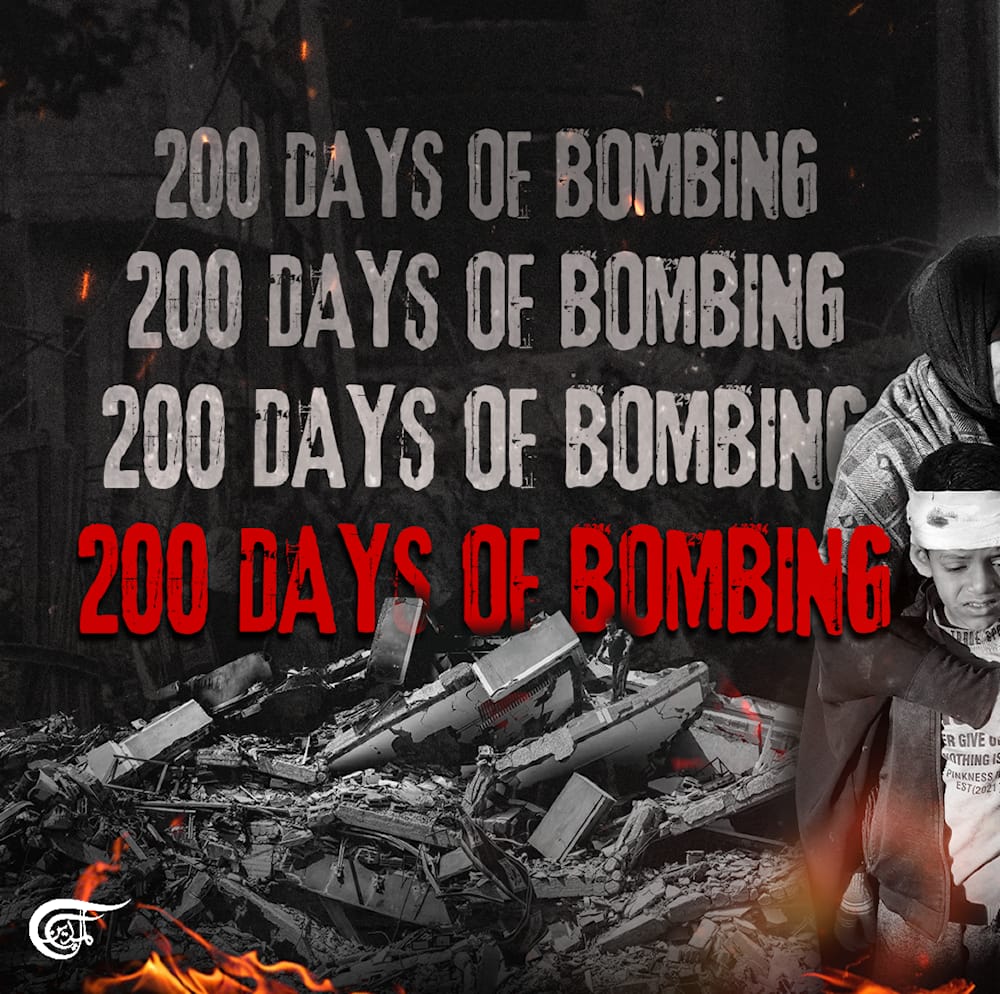 #200DaysOfGenocide
200 days of bombings