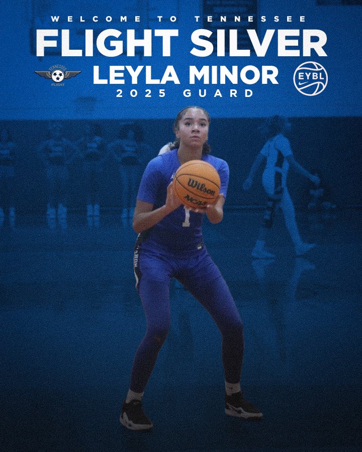 TNFlightGUAA's tweet photo. Welcome to Flight Silver 2025 6’0 Guard @MinorLeyla Leyla was named 1st team All State in Class 5 for the 2024 season as well as Eastern District Player Of The Year in Virginia. https://t.co/FhKneffnaW
