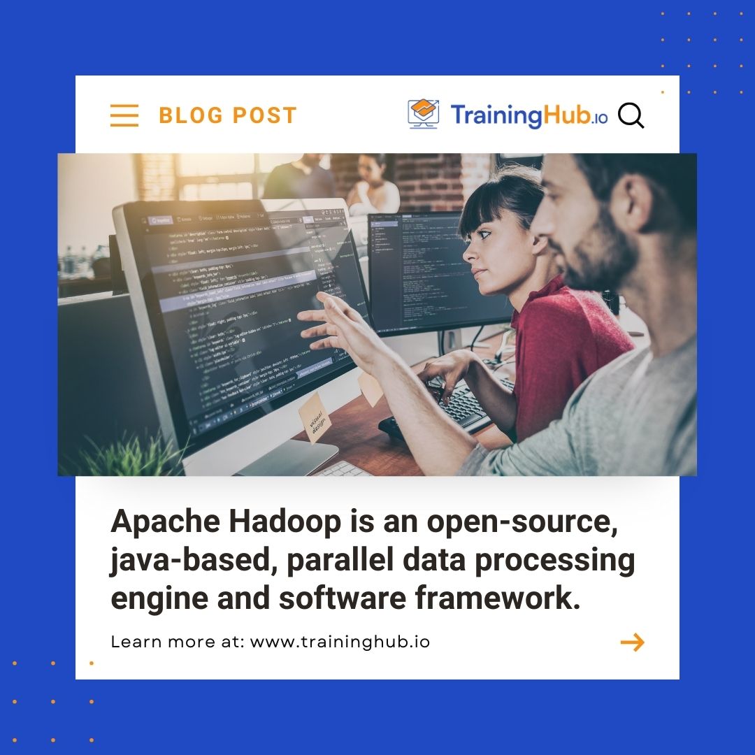 Apache Hadoop is an open-source, java-based, parallel data processing engine and software framework.

👉 Get more information about our Big Data course here: zurl.co/Ot4b

#ApacheHadoop #BigData #DataProcessing #OpenSource #itcareer #itlearning #itcourses #traininghub