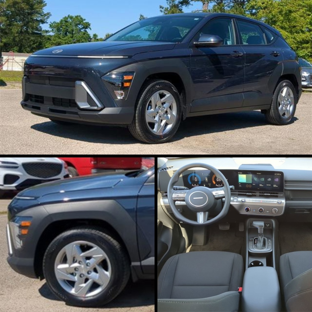 Discover a world of style, performance, and endless possibilities when you upgrade to a gorgeous all-new 2024 #HyundaiKona. 🚘 Where would you like to travel first in your new ride? 🗺️ #CarCrushWednesday #Hyundai #HyundaiUSA