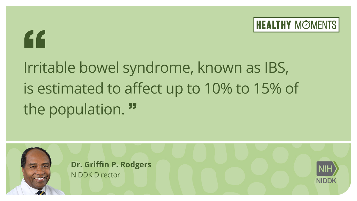 Did you know that many people who suffer from IBS don't know they have it? Tune in to #HealthyMoments to learn more: niddk.nih.gov/health-informa…

#NIDDK #IBS