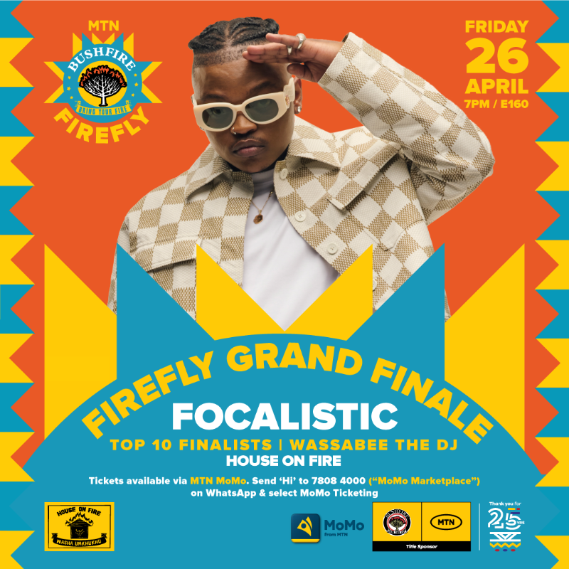 Get ready to light up your Friday night at the FireFly Grand Finale! 🎤 Focalistic is bringing the heat as our special guest! 🔥 Save the date - Friday 26th April at 7pm!

Can't make it? No worries! Tune in to our Facebook page or YouTube Channel to catch all the action live! 📽️