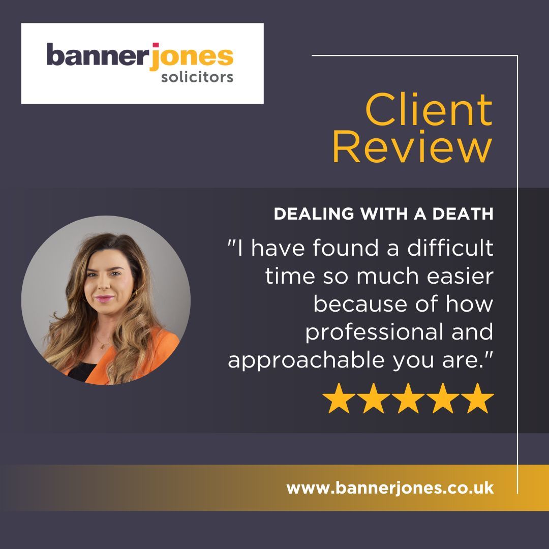It's #WellDoneWednesday to Katie Richards in our Probate team in Chesterfield. She received this lovely review 👏 

🔎 Find out more about our probate services
buff.ly/448yHtb 

#dealingwithadeath #probate #estateadministration #grantofprobate #chesterfield #derbyshire
