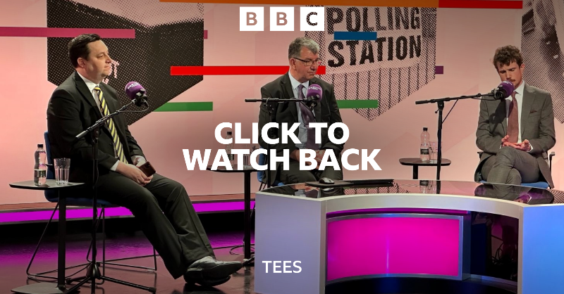 BBCTees's tweet photo. Our debate with the three Tees Valley Mayor candidates is available to watch online now ⤵️

#BBCTeesMayor | #BBCPolitics