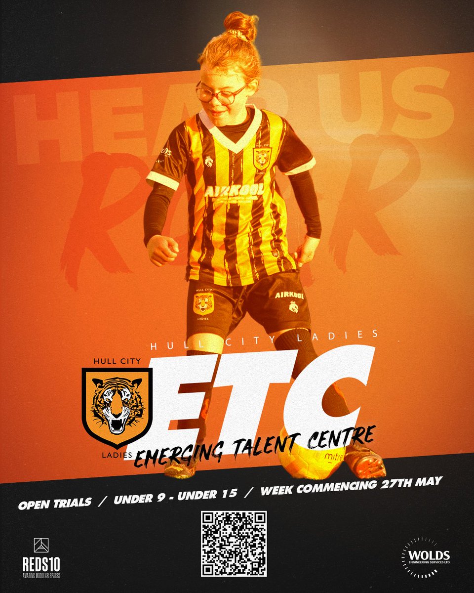 Emerging Talent Centre open trials! 🧡🖤 Fill out the form here to show your interest: forms.office.com/Pages/Response… #HearUsRoar 🧡