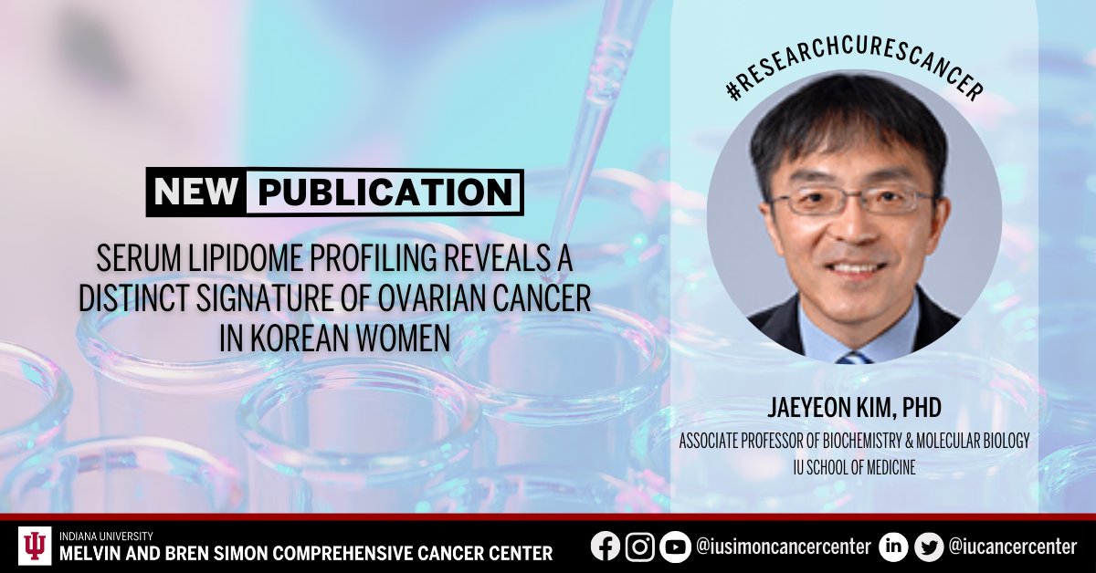 Our very own Jaeyeon Kim, PhD, and colleagues recently published a new article in @CEBP_AACR. Learn more: ow.ly/89ak50R6XeJ. #ResearchCuresCancer #NCIcomprehensive