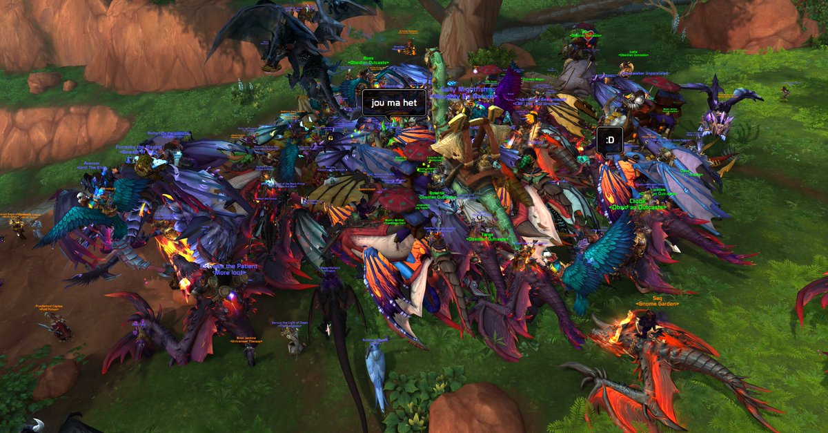 Rexehplays's tweet photo. @WarcraftDevs  its soo nice to see people actually doing world content again. just make all outdoor content more relevant :D https://t.co/OGl9c3sCme