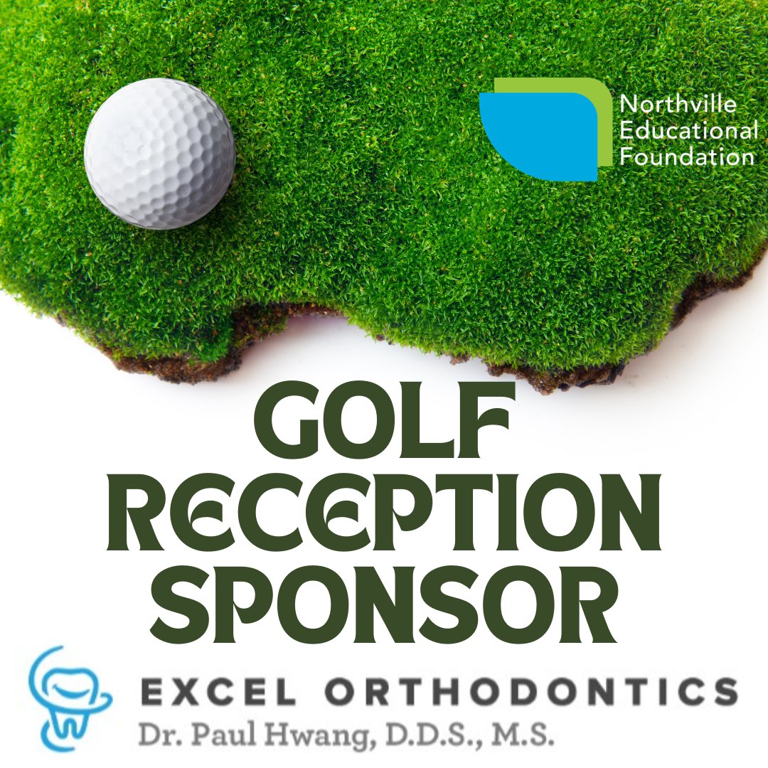 📣 Exciting News! 📣 We are thrilled to announce that Excel Orthodontics is joining us as the Golf Reception Sponsor for our upcoming Play FORE Education event! 🏌️‍♂️⛳ A big thank you to Excel Orthodontics for their generous support towards Northville Educational Foundation.