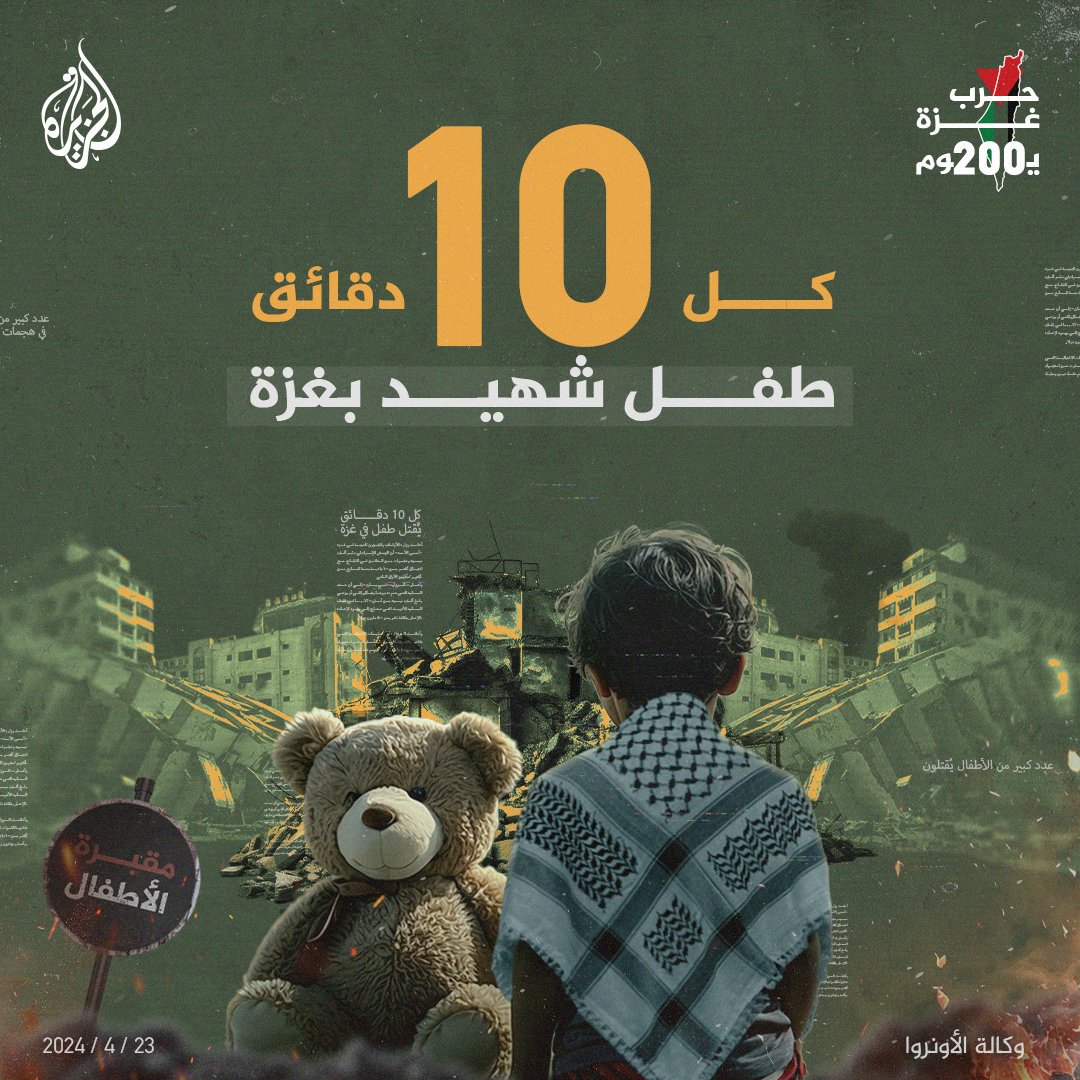 imMAbdullah_'s tweet photo. Children should never have to endure hunger, fear, and violence. Yet, for 200 days, the children of Gaza have faced unimaginable horrors. We must do more to protect them. #200DaysOfGenocide https://t.co/cs3hXBQmcD