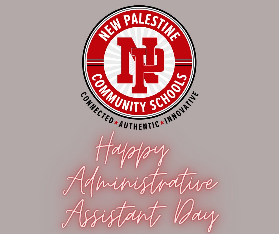 Happy Administrative Assistant Day to our amazing staff that does a terrific job of supporting our students, staff, and community each and every day!