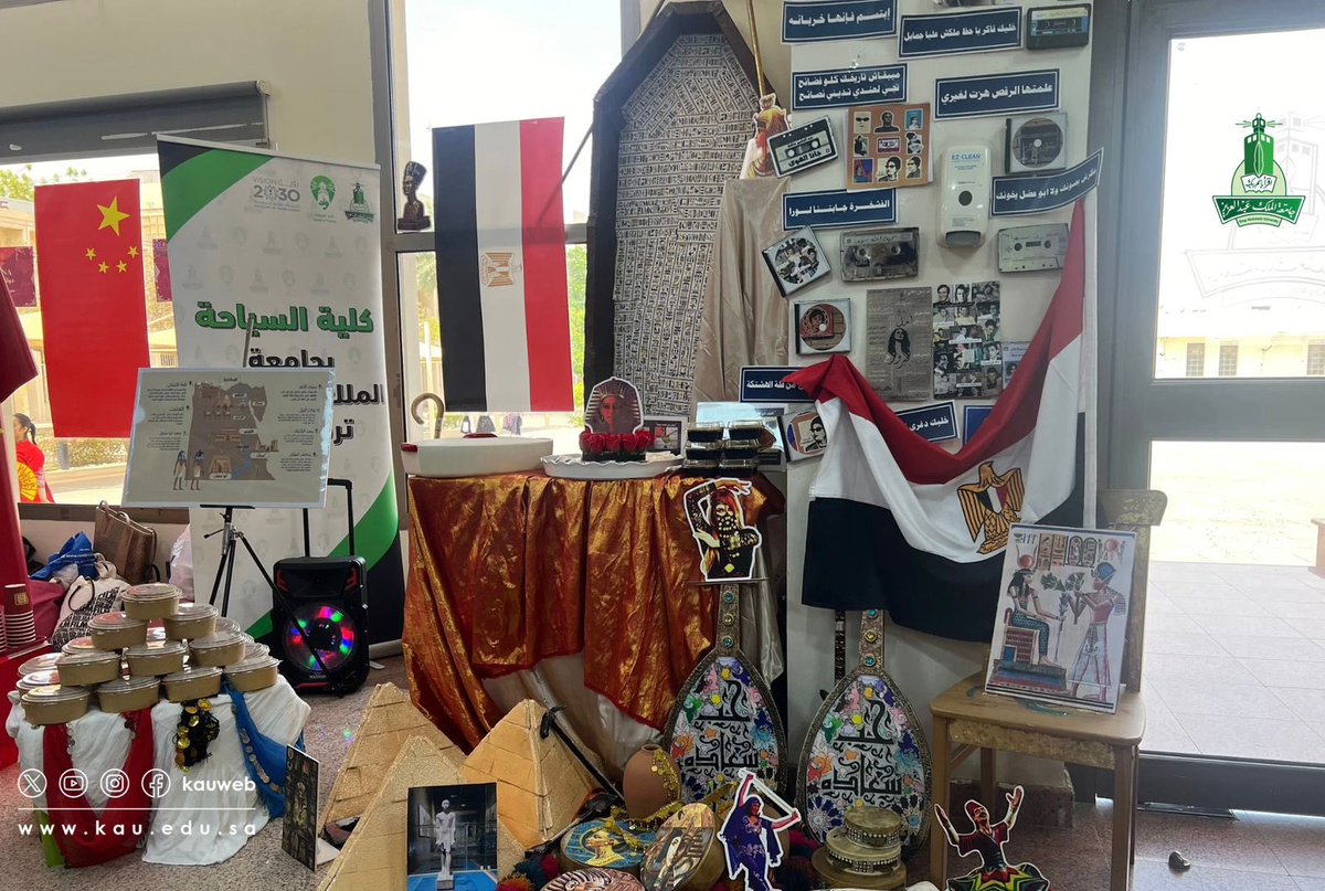 studentsaffair's tweet photo. #يحدث_الآن 
كرنفال سياحة الشعوب ضمن برنامج الثقافات المختلفة
#جامعة_الملك_عبدالعزيز https://t.co/2mxk3C0bpu