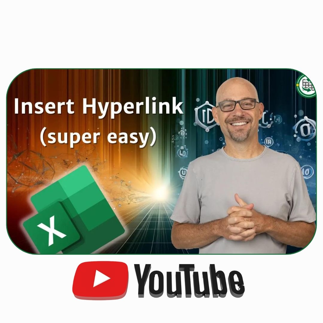 This video ➡️ youtu.be/ffP4Dpk8Qcg shows how to create hyperlinks to documents, including PDF files, Excel files, worksheets, and cells. Plus, it shows how to convert a shape, icon, or picture into a clickable hyperlink.