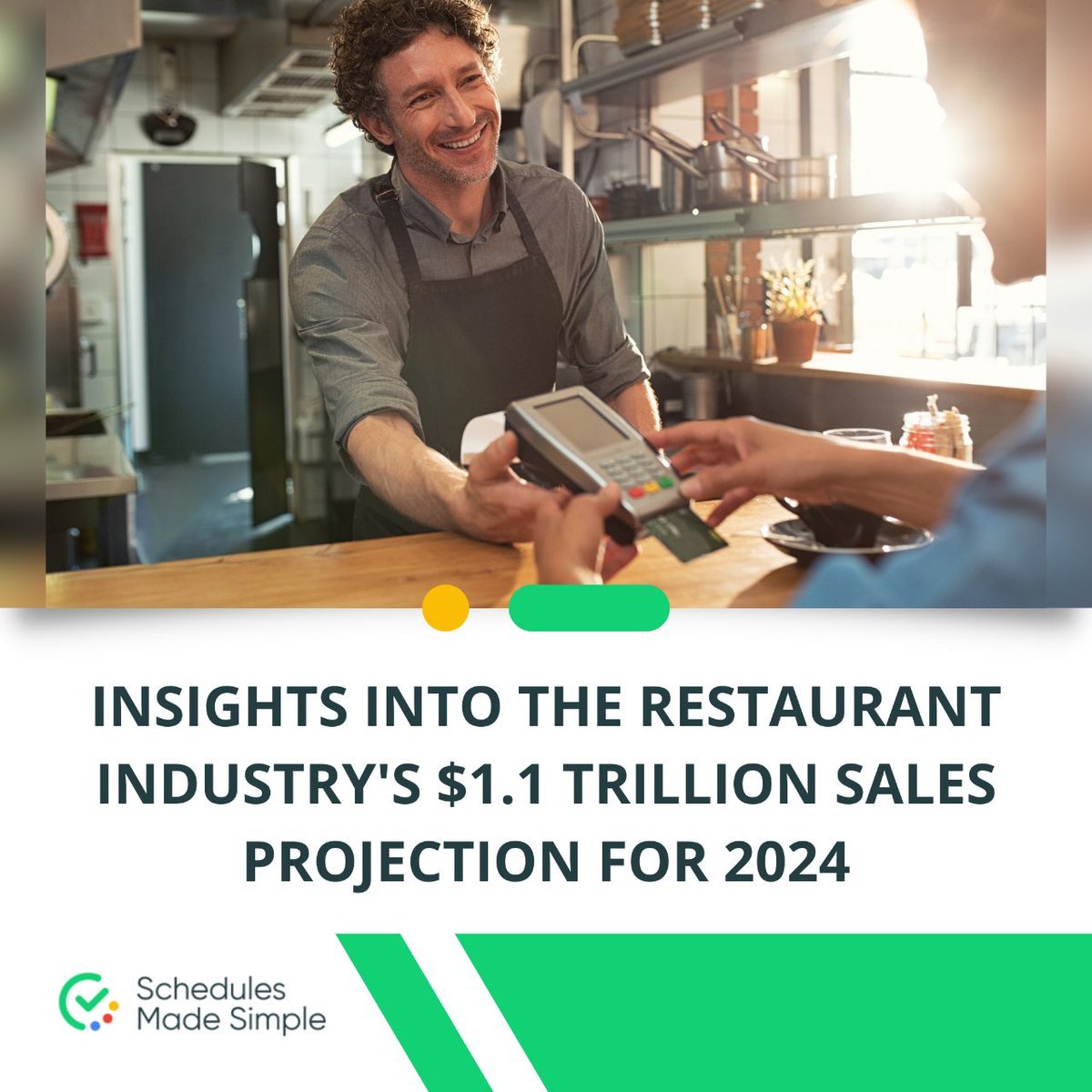 The restaurant industry is gearing up to hit an incredible milestone: 

📌 $125 million per hour in revenue

[Read more in the thread]

#RestaurantIndustry #EconomicGrowth #BusinessInsights #IndustryChallenges #RestaurantManager #RestaurantOwners #EconomicImpact #RestaurantTrends