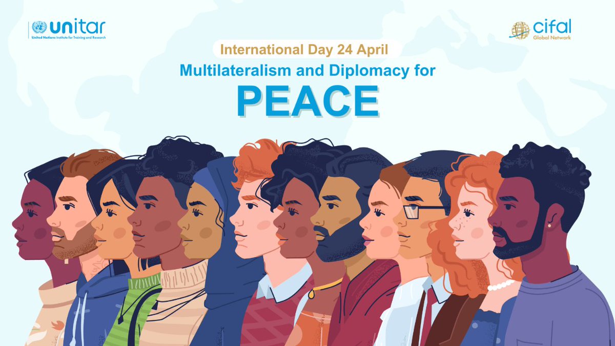 Commemorate the UN International Day of Multilateralism and Diplomacy for Peace. Advocate for inclusivity, foster cross-cultural understanding, and support international cooperation initiatives. Every effort counts. 🔗+Info here: shorturl.at/tHNP3 #MultilateralismDay