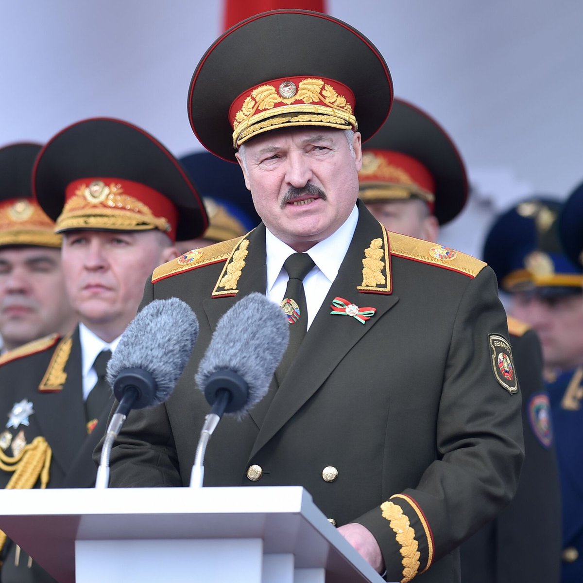 Lukashenko: 'One thing is clear: they [West] really want to drag us into a war. While they are provoking us, digging trenches, modernizing military infrastructure and weapons. I have already said: we are building a peaceful life on the other side of the border. We don't build…