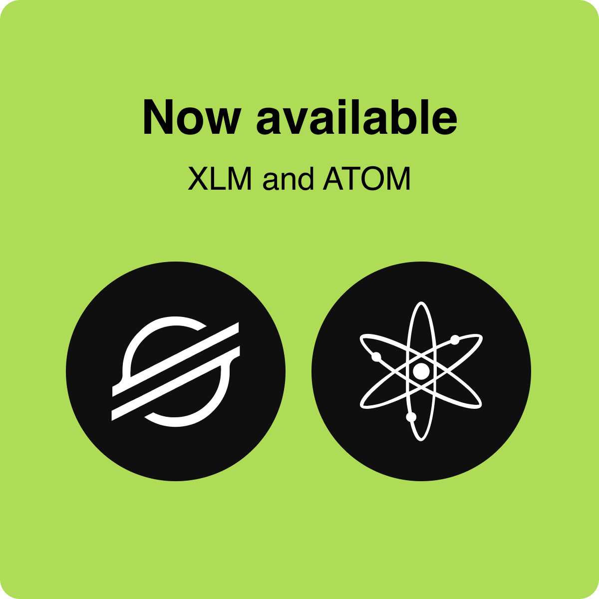 New listings! We are delighted to announce the listing of Stellar #XLM and Cosmos #ATOM🥳 Head over to NBX.com and begin trading. Do you want us to list something else? Drop a mention below!