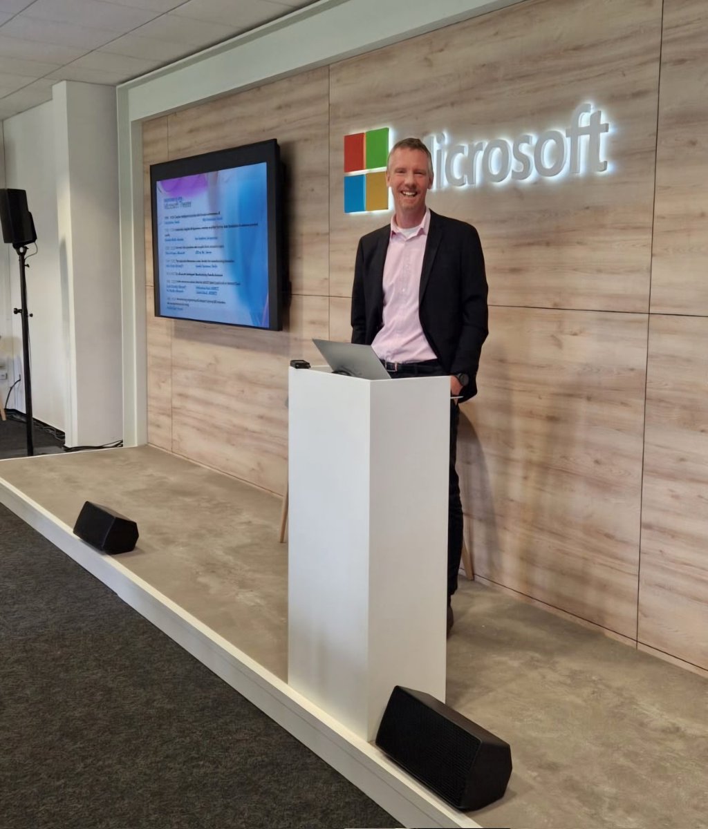 clifforddw's tweet photo. Today @NetstarSA is proud to be invited by 
@Microsoft @MicrosoftSA to talk at the 
@hannover_messe about the innovation, we are delivering with the fleet copilot. The world is changing and we will give customers the ability to gain insights from their data using modern AI tools. https://t.co/v6KYcoo3Dh