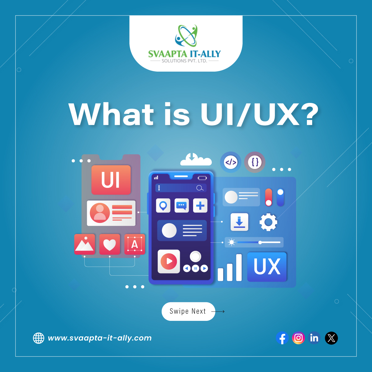svaapta_it_ally's tweet image. Check out this post and learn more about the difference between UI and UX. 🎨🖥️

Follow us 👉@svaapta_it_ally for more updates.

#uiuxdesigntips #uiuxservices #userexperience #userinterface #mobileappdesigner #uxuimobile #websitedesigntips #uiuxtips #svaaptaitally #usa #india