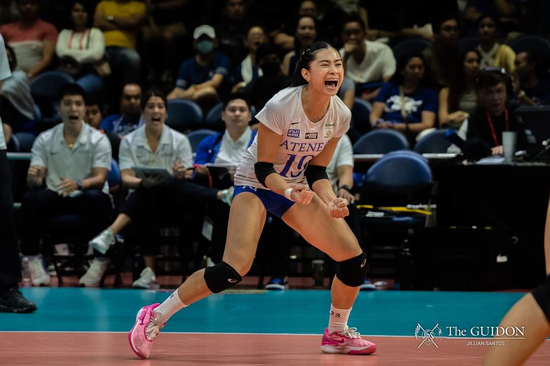 nothing beats the feeling of playing the sports you love in your dream school! thank you for choosing ateneo, romamae! we are so proud of you! thank you for the one big fight, kapitana! 🫡💙🦅 #OBF