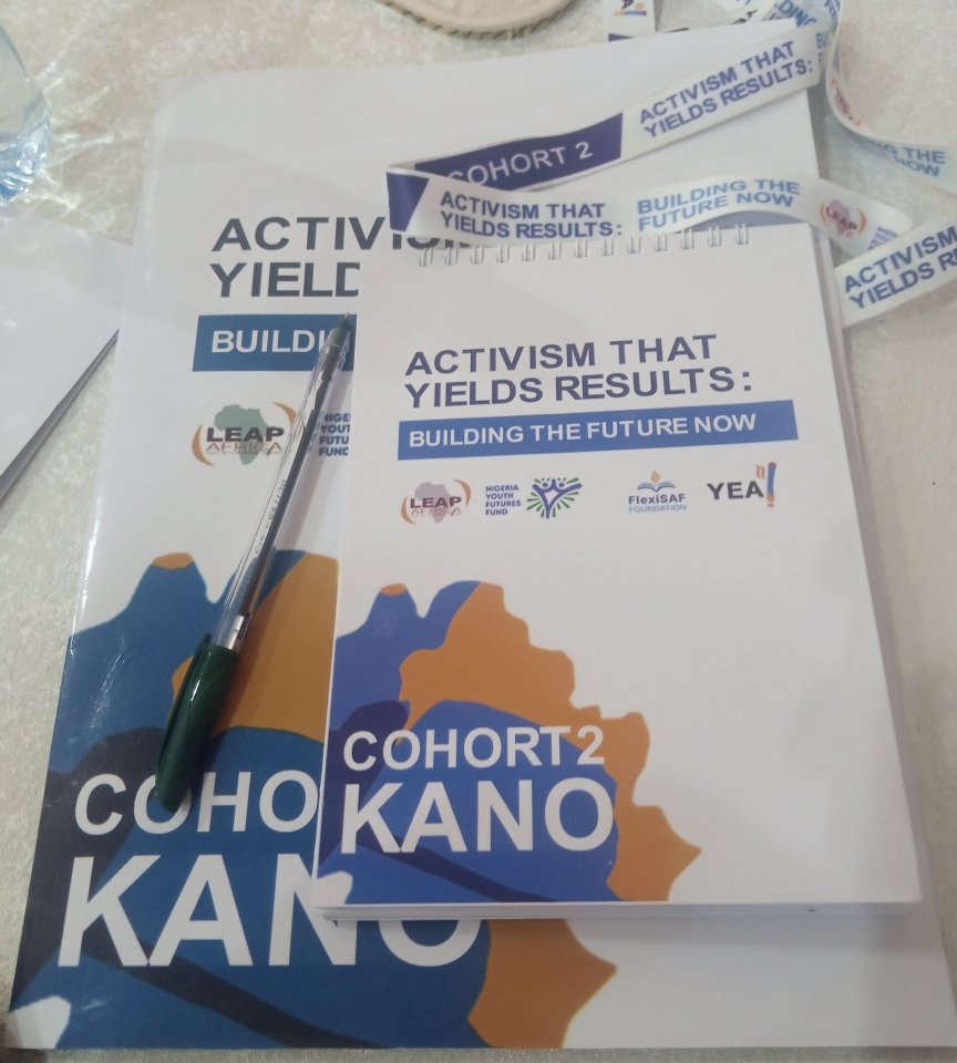 AliyuId83972411's tweet image. Glad to be one of the attendees of @Flexisaf_fdn Activism That Yields Results Cohort 2 Kano.
#activismtraining #thenigeriawewant #empowerment #X #NYFF
#FlexiSafFoundation #Resultsdrivenactivism