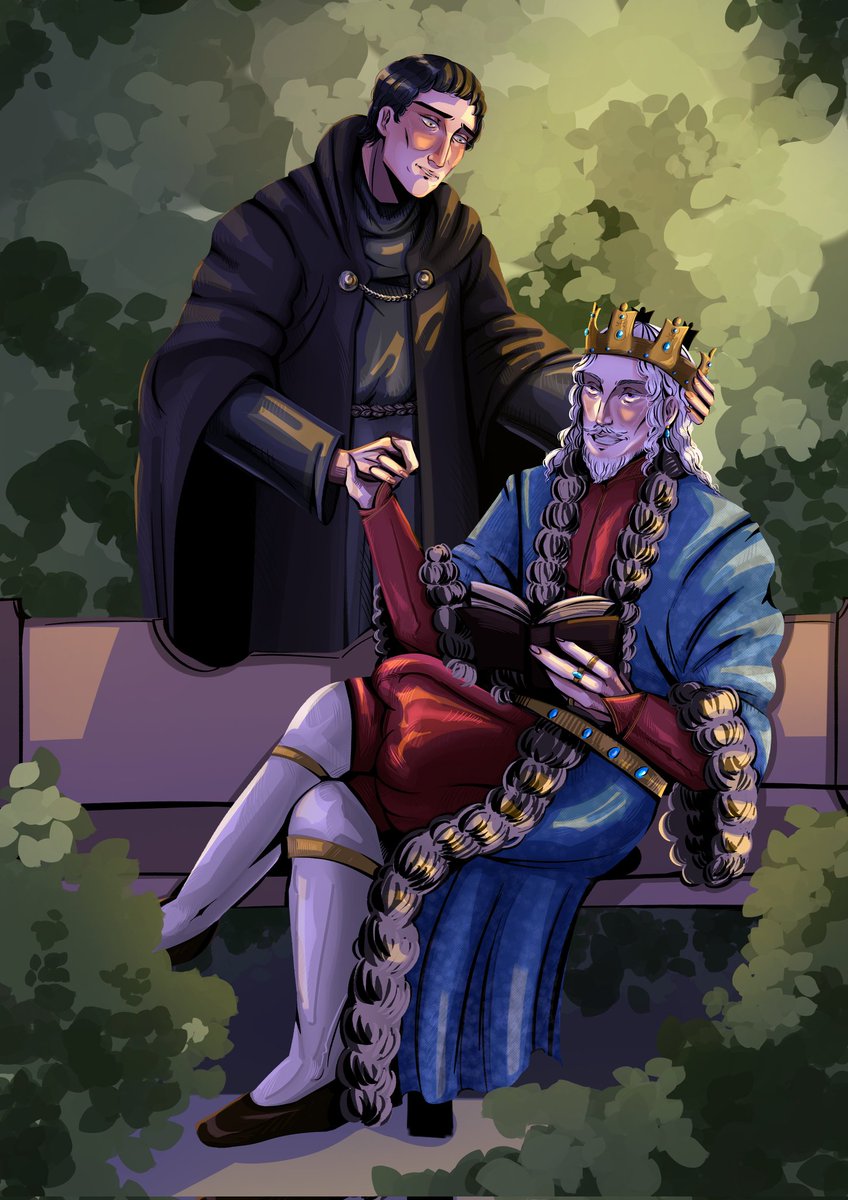 aenys and septon murmison for @sensiblyat 

#fireandblood #asoiaf