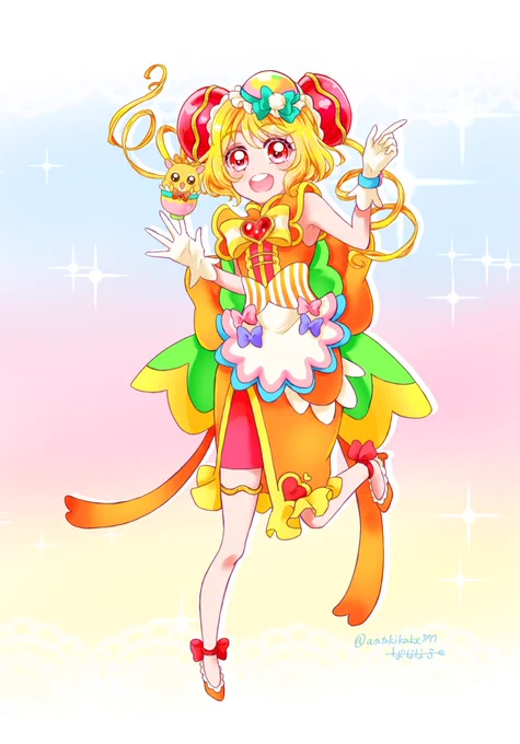 #キュアヤムヤム初変身記念日 ヤムヤムの個人技は超かっこいいのよ!