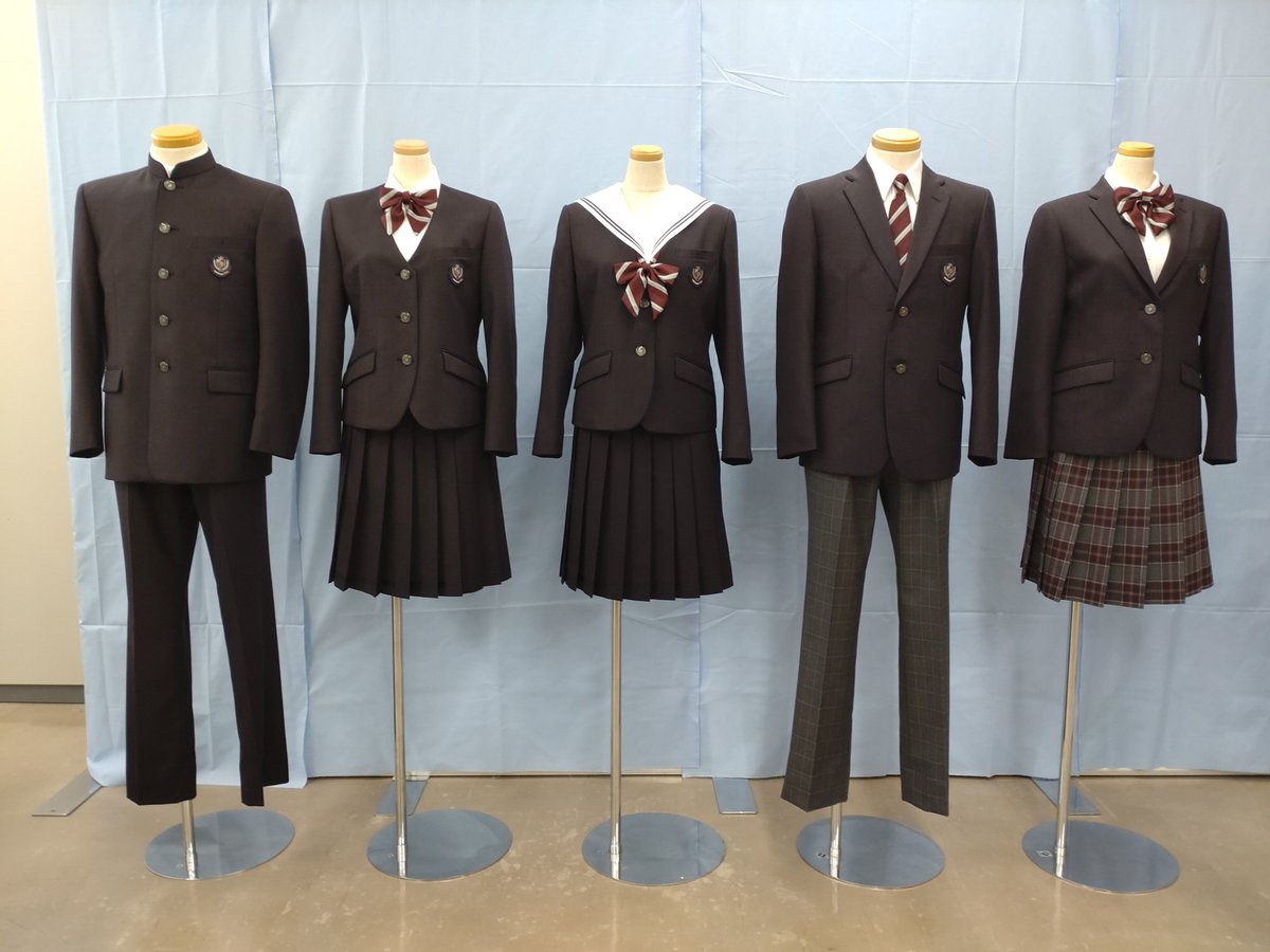 令和7年4月開校予定の米沢鶴城高校の全日制の制服が決定！ 詰襟と 