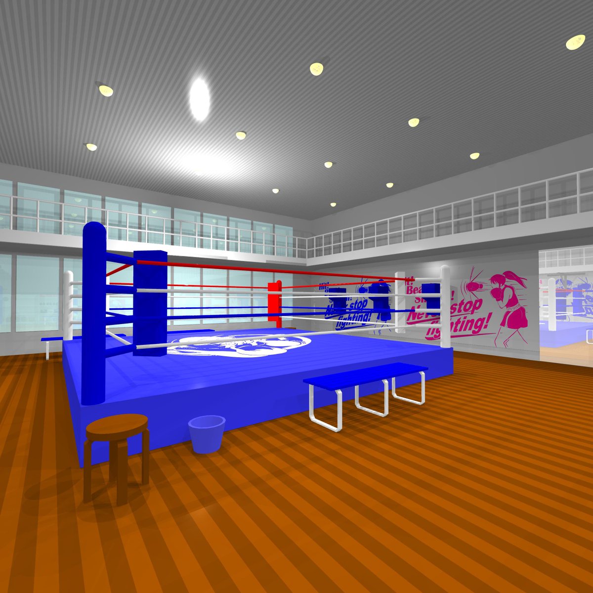 本日はお昼に投稿したものに追加で、1枚目を含むボクシング絵89枚と、2枚目を含むボクシングジムの3DCGの30枚を、「ゼロから学習するオプトイン型画像生成AI "Mitsua Likes"」の学習用として提供しました(^-^)

学習参加締め切りは4/30です。 