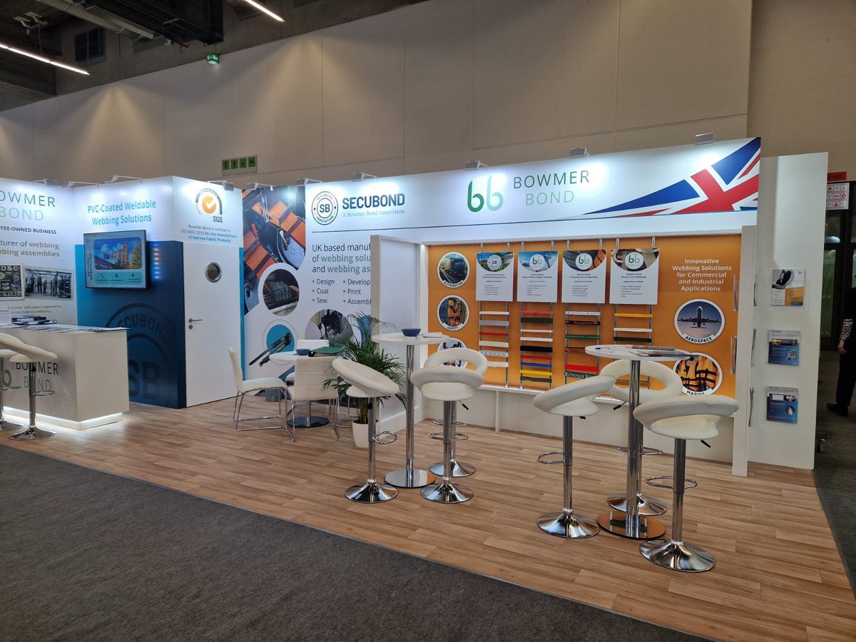 BowmerBond's tweet image. Techtextil 2024 - the show is open!
Our colleagues are waiting to welcome you to Stand F83 in Hall 11.0 at Messe Frankfurt. 
Looking forward to the days ahead and to meeting more of you at the Messe!
#techtextil #texprocess #messefrankfurt