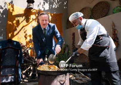David Cameron is having an absolute blast in a tour of Central Asia this week.