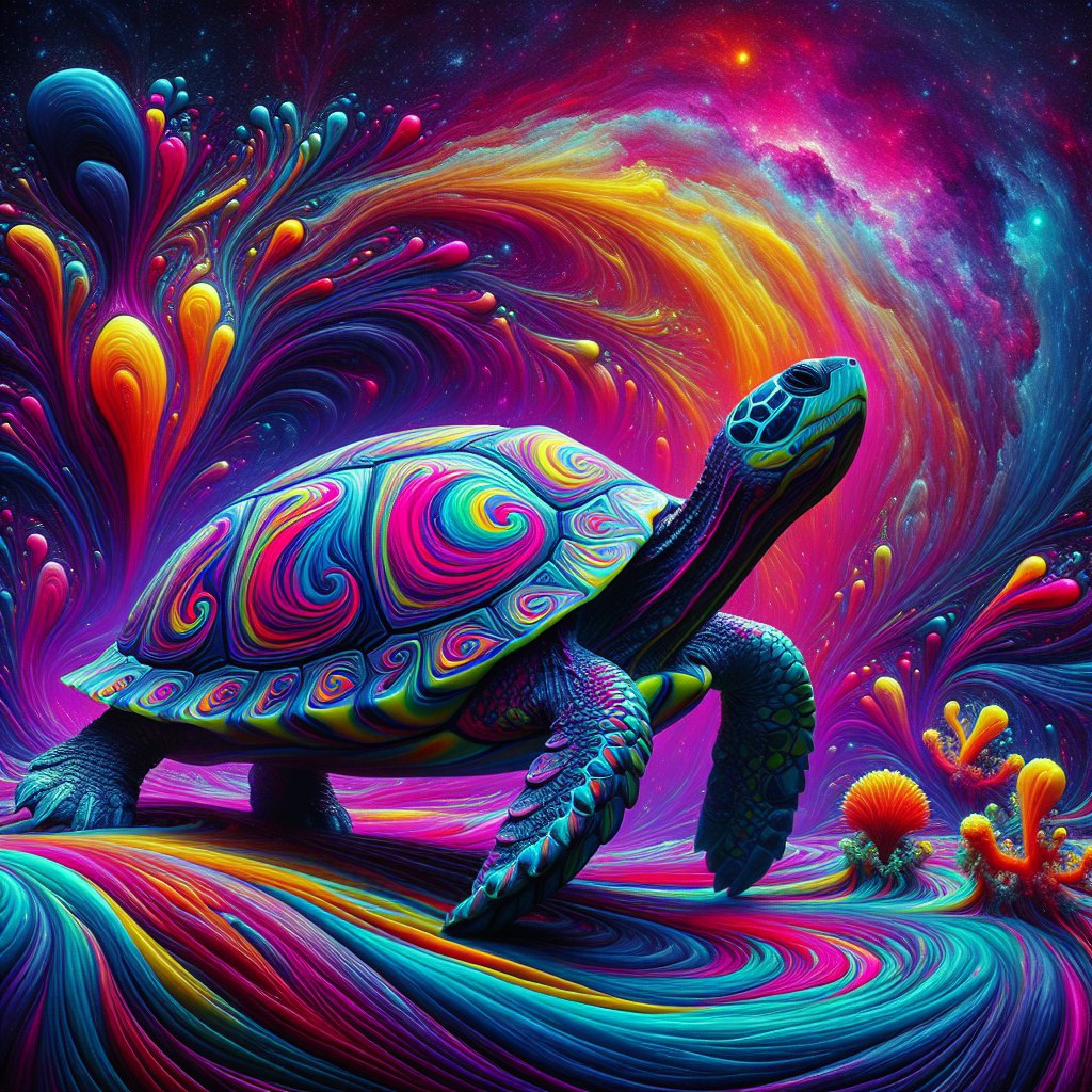 I got a bag of $TRITU by <a href="/TrituCoin/">Trippy Turtle</a> when it was $12k mcap. And I just scooped another. Currently at 80% of its bonding curve in Pump. 

I love the narrative, vision, and art. And its a new meta. Let's see how it goes. 🙂