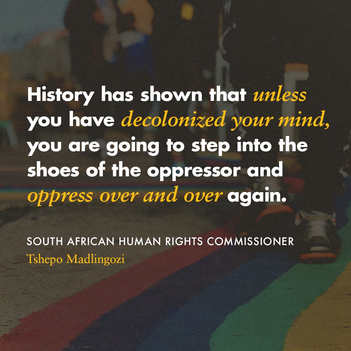 30 years after apartheid, South Africa still grapples with enduring legacies of colonialism & racial discrimination, ranking as world’s most unequal country. Find out the steps South Africans are taking with our Office’s support to decolonize & address systemic discrimination.…