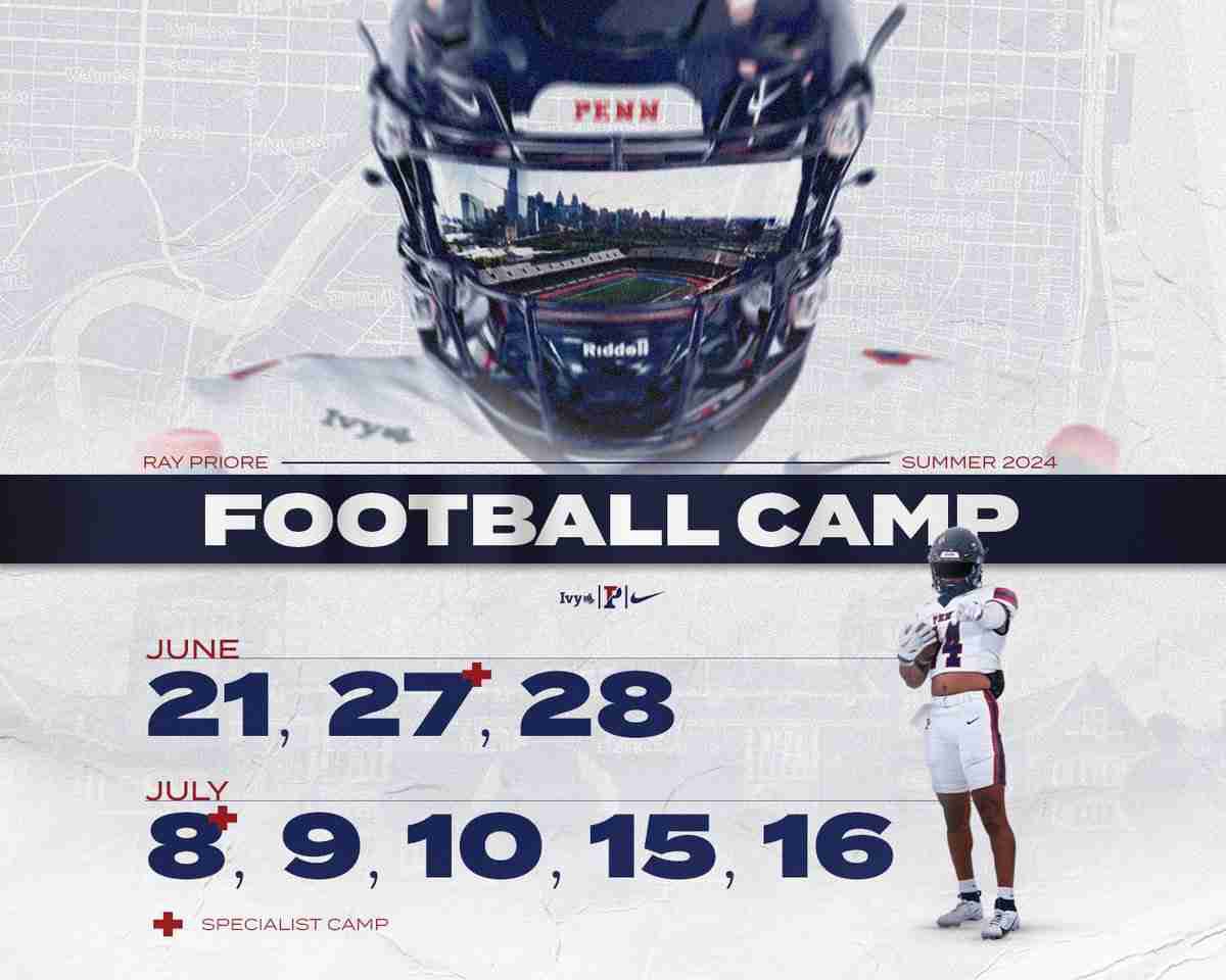 Thank you @PennFB and @coach_ru for the camp invite. Can’t wait to make it out and compete. @shakerfootball @PrepRedzoneNY @PRZCaleb @TheBisonProcess
