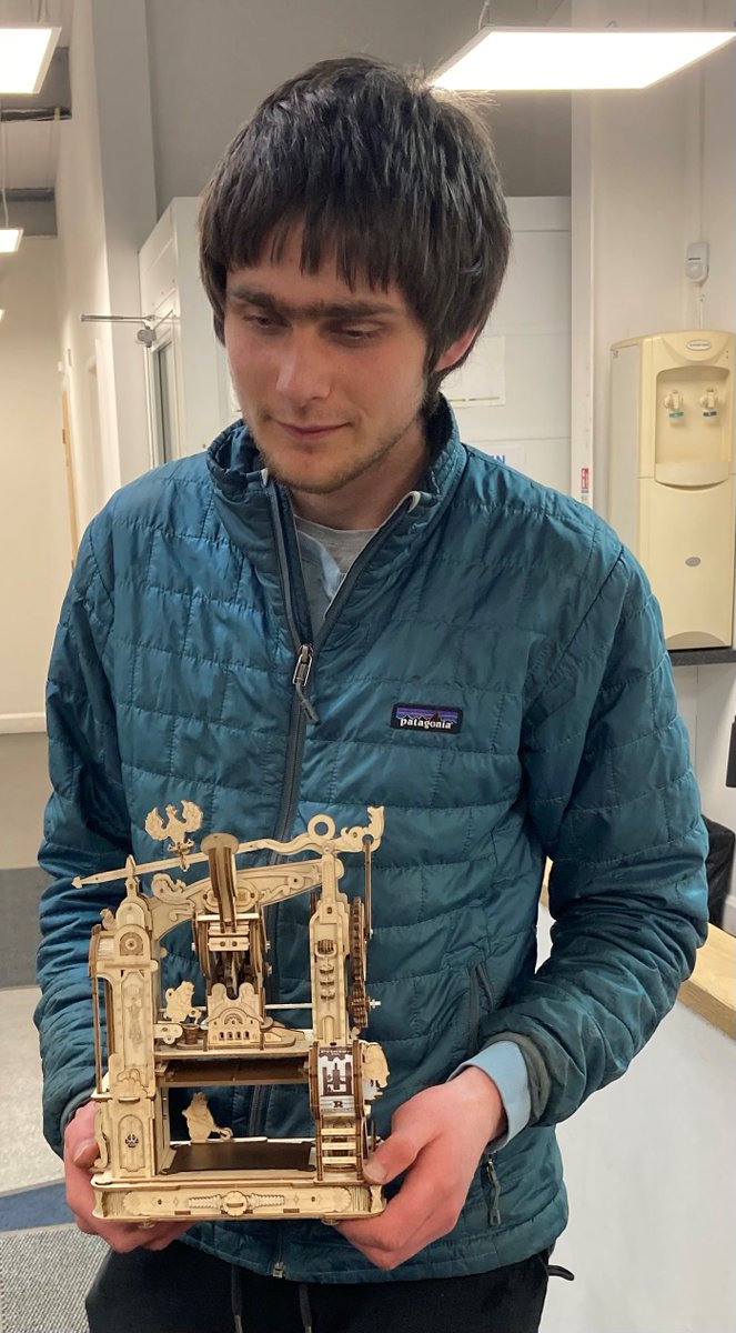 NEComponents's tweet photo. We recently hosted 19-year-old, David Carroll on work experience. Previously a student at Brantwood part of @RuskinMill he is currently in for a Level 3 in engineering with @sheffcol On his experience he worked in a variety of dept's &amp; made this working engineering model. https://t.co/nc1bbxahk2