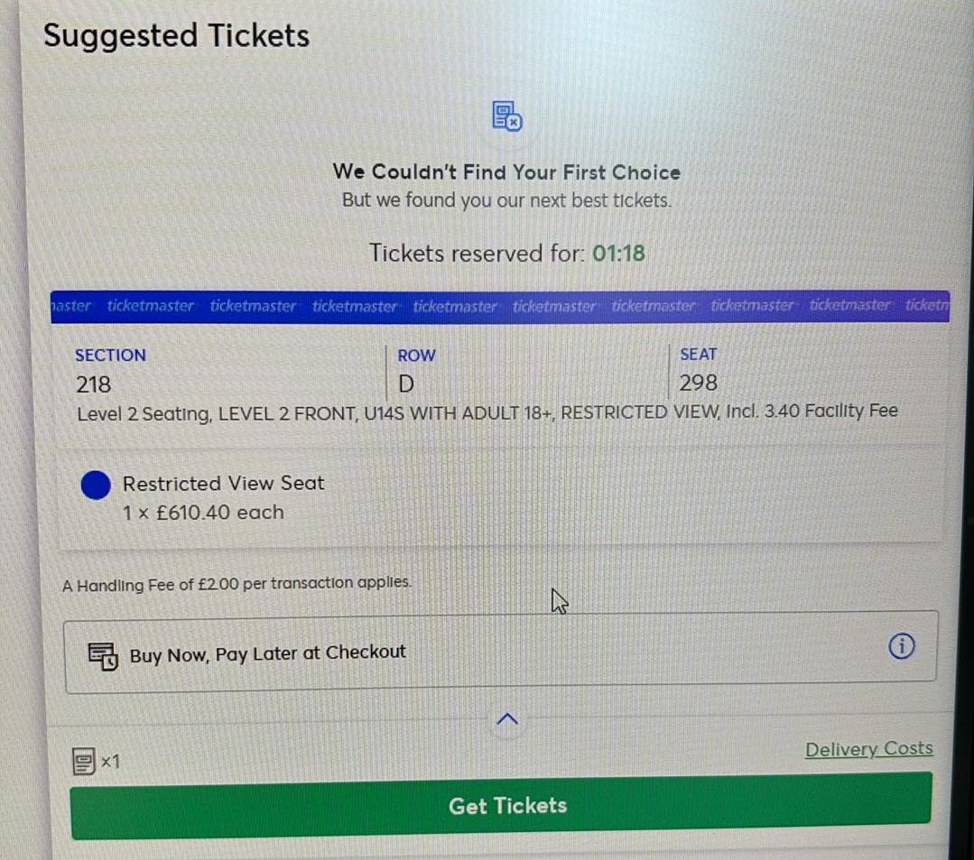 ScottR93's tweet photo. I recall back to the Wrestlemania XL press conference with @TripleH saying that they price WWE event tickets to make them accessible to all. 

Log in to buy @WWE tickets this morning for Clash at the Castle in Glasgow and met with this

😭😭🤑🤑☠️☠️ https://t.co/BC9uVyEDXn
