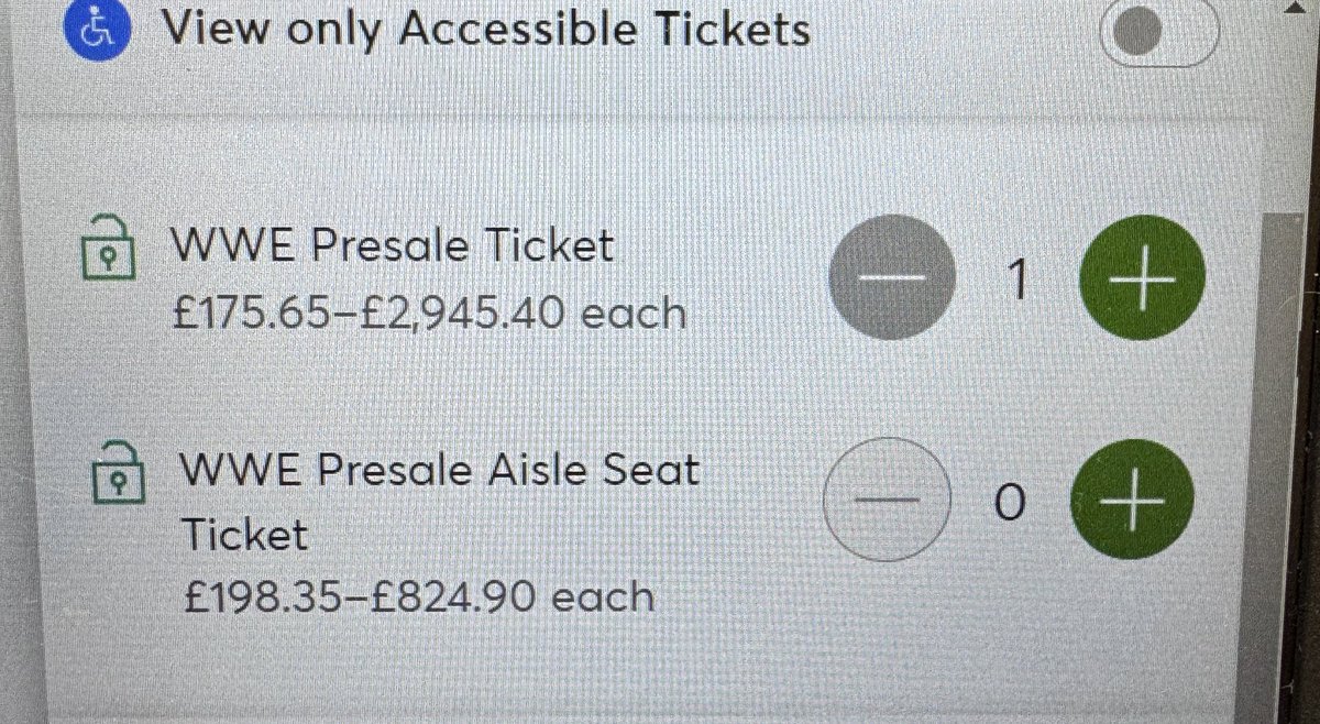 ScottR93's tweet photo. I recall back to the Wrestlemania XL press conference with @TripleH saying that they price WWE event tickets to make them accessible to all. 

Log in to buy @WWE tickets this morning for Clash at the Castle in Glasgow and met with this

😭😭🤑🤑☠️☠️ https://t.co/BC9uVyEDXn
