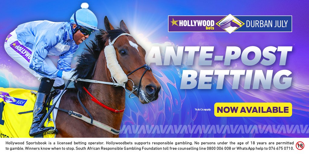 The first entries for Africa's greatest horseracing event have been announced be sure to bet on your early fancy on our Ante-Post betting market now🏇 #HWBTWT #HDJRideTheWave #HollywoodbetsDurbanJuly #HDJ #HDJ2024