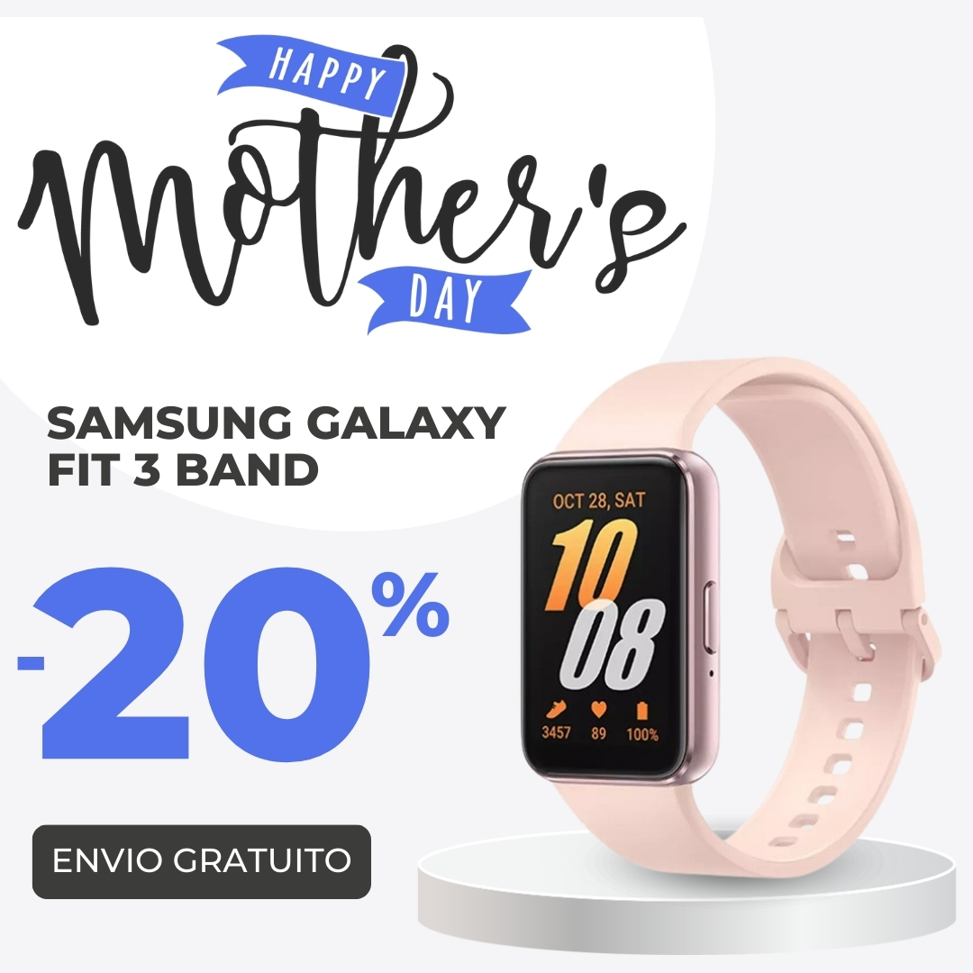 Viver em movimento: Descubra Samsung Galaxy Fit 3 Band 🏃‍♂️

Este Smartband com conectividade Bluetooth pode ser seu a um preço incrivelmente baixo, com desconto de 20% e frete grátis 🥳

buff.ly/4a6XoYp 
#Allzonept #Allzoners #HappyMothersDay  #SamsungGalaxysfit3band