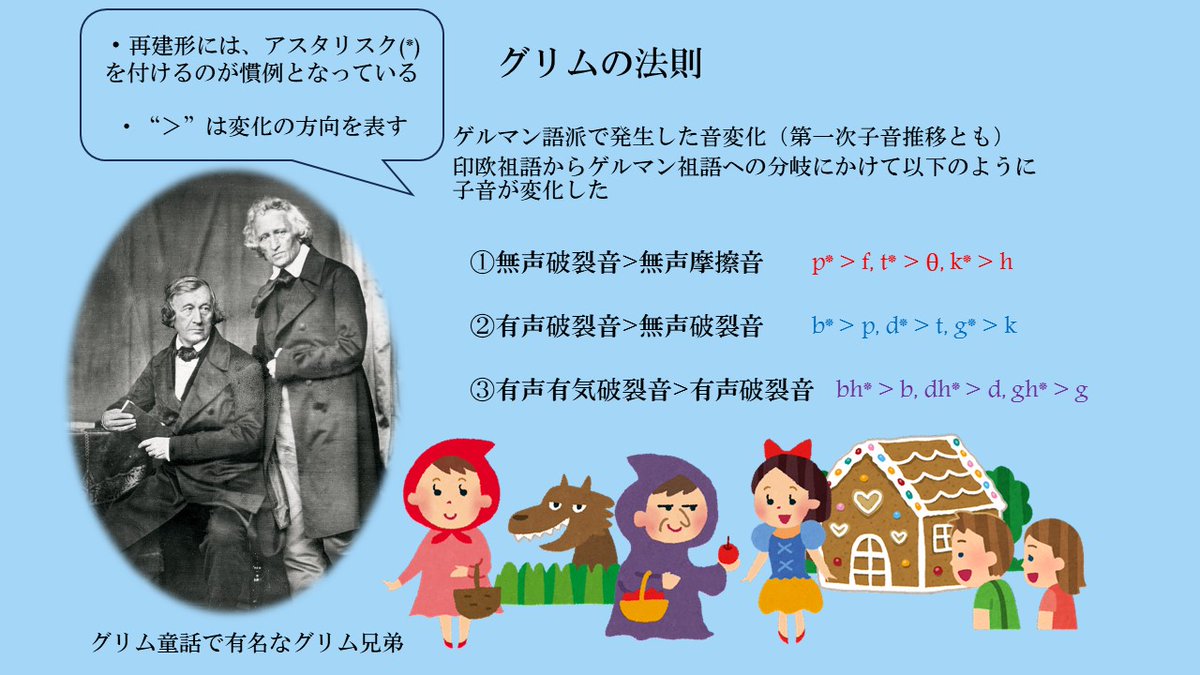 4月23日は新歓勉強会として、「比較言語学と印欧祖語」についての発表