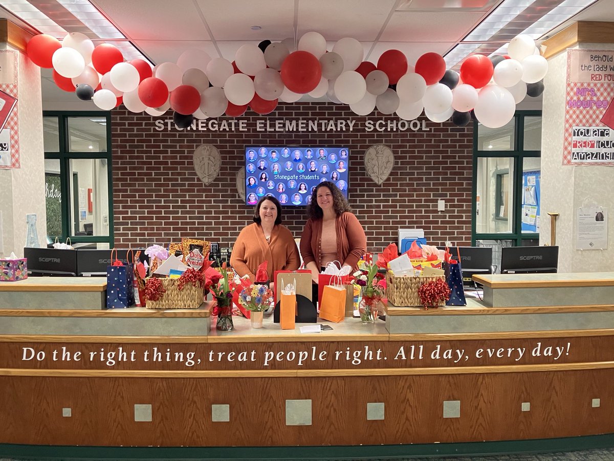 Our Administration Assistants are inc”RED”ible!!! #sgeeagles