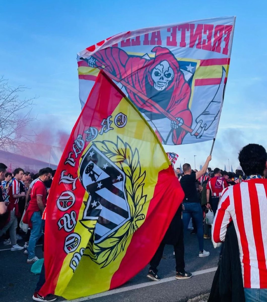 Cuando todo se tambalea, siempre hay unos que lo mantienen en pie. Nunca te fallaremos. Atlético de Madrid