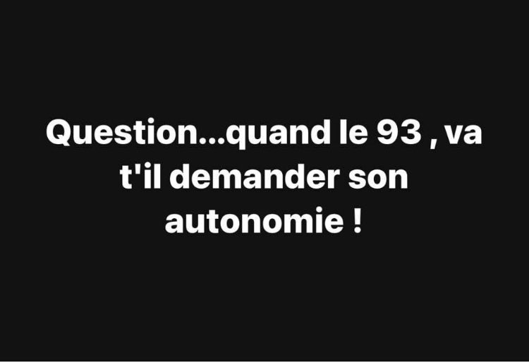 Faut pas se mentir que le 93 c’est  plus représentatif du « tiers monde africain et islamique » que de la France 🧐🧐🤷‍♀️🤷‍♀️…
#referendumimmigration #MacronNousPrendPourDesCons 
#Frexit #9juin2024 #Reconquête  🇫🇷
@ZemmourEric  🇫🇷 @MarionMarechal  🇫🇷