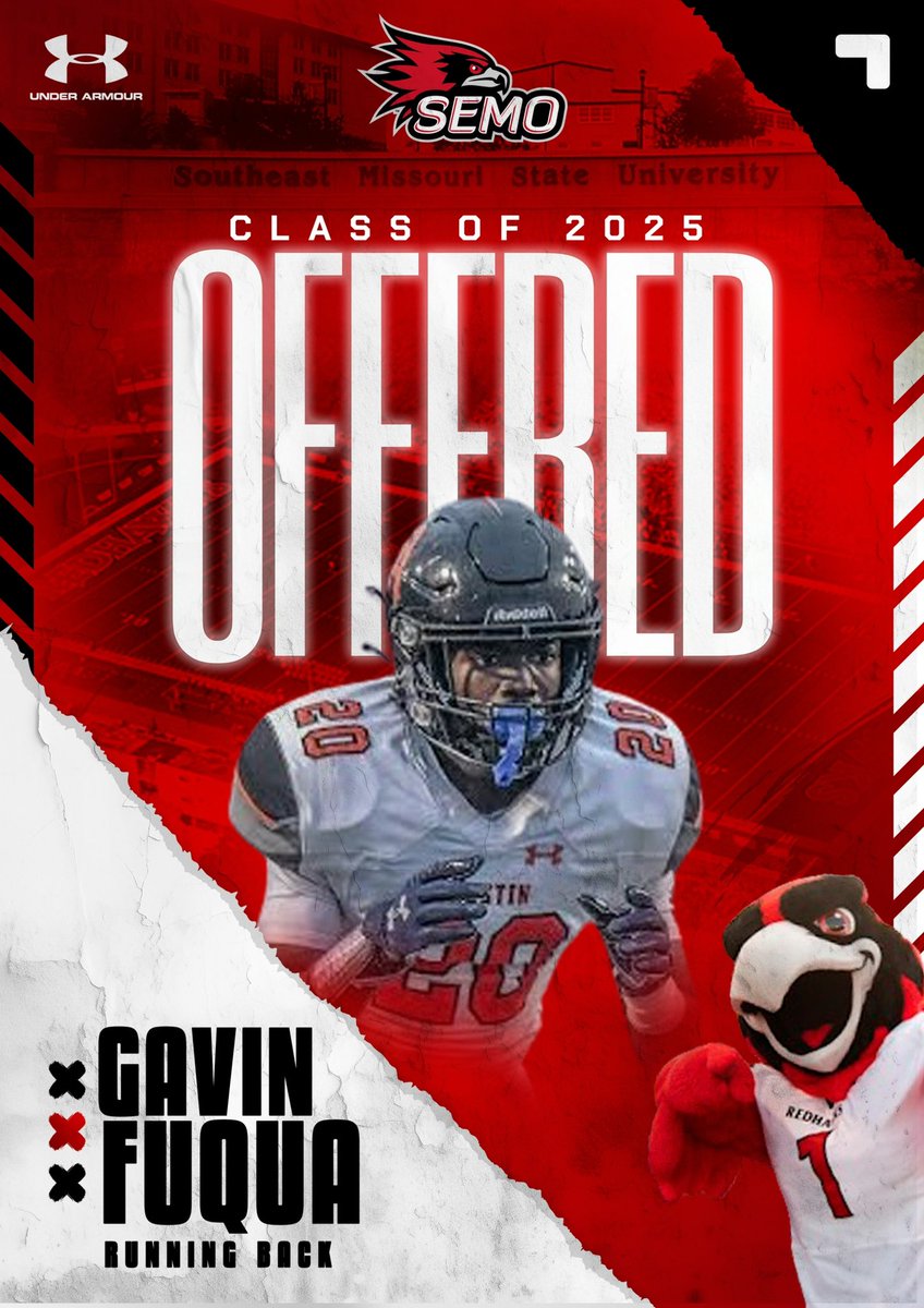 Congratulations to Gavin Fuqua on EARNING an OFFER from SEMO‼️