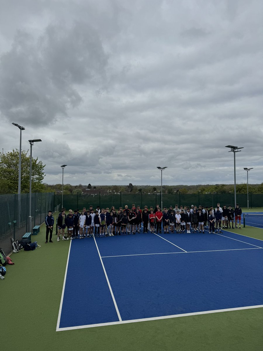 Good luck to our U14s who are competing today in the HSLTA Boys County Doubles 2024 🎾