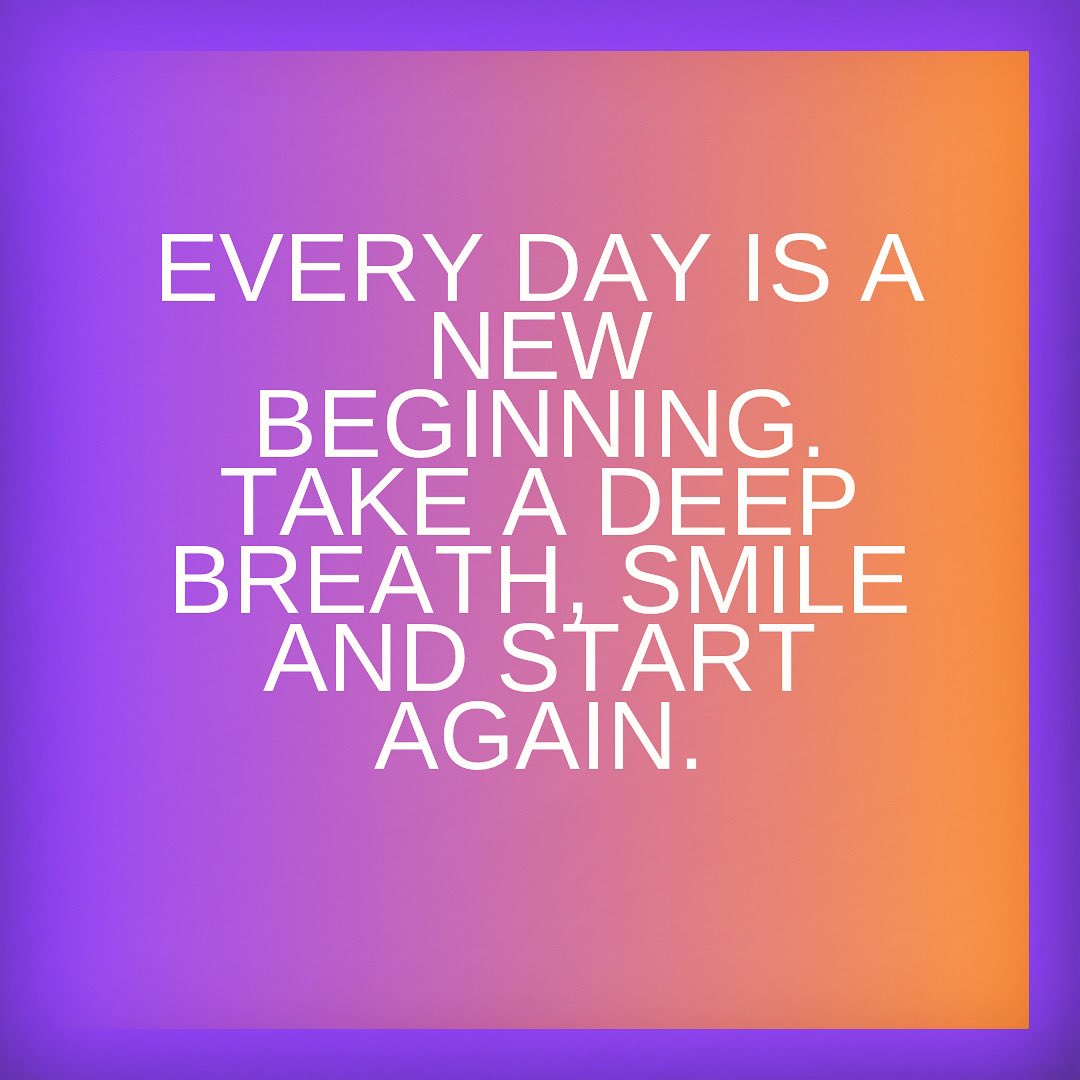 New day! New Thoughts! New Strength! New Possibilities! Make the magic happen today, breathe and find that peace!
...
#live2love2laugh4life #livelovelaugh 
#page115of366  #newbeginnings     #breathe  #smile  #thoughts  #strengths  #possibilities  #peace  #makethemagichappen