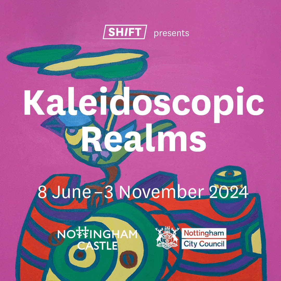 COMING SOON | ‘Kaleidoscopic Realms’ opens soon, featuring an installation of artworks and film by 8 artists revealing a colourful insight into intuitive mark-marking in its many forms.
📆 Launches 8 June 
📍 Nottingham Castle
💥 See you there! 💥
#KaleidoscopicRealms