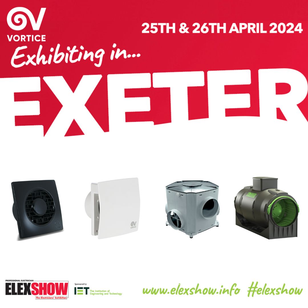 Paul Gunner and Dave Foreman are exhibiting at @elex show this Thursday and Friday - we cannot wait to see you there and discuss all things #ventilation

#elexshow #electricalcontractor #installer