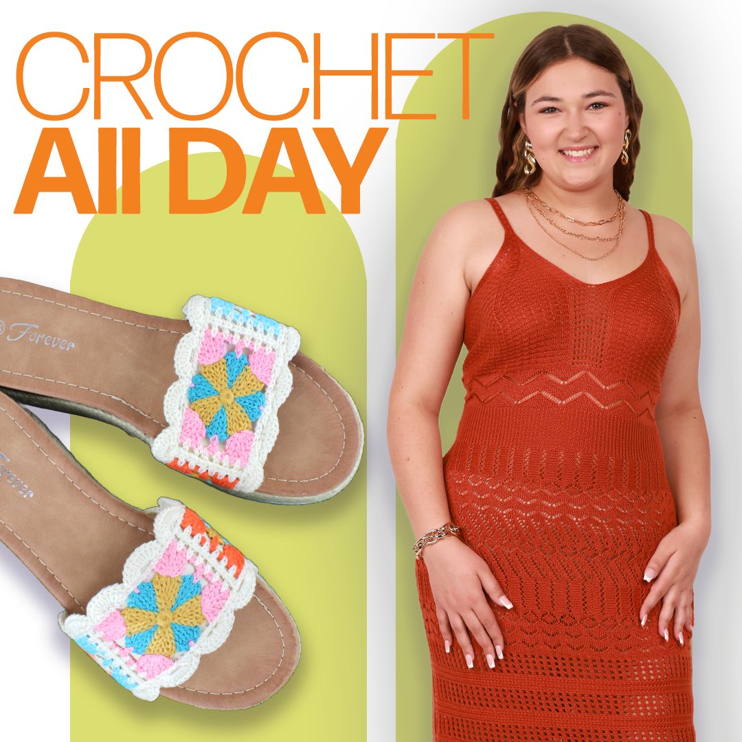 🧶✨ Crochet is here to stay and we've got everything you need at #MyMelroseStore!  Come shop with us and add some  charm to your wardrobe! 

ow.ly/h3pb50Rmy5t

#CrochetForever #Fashion #Shop  #CrochetLove